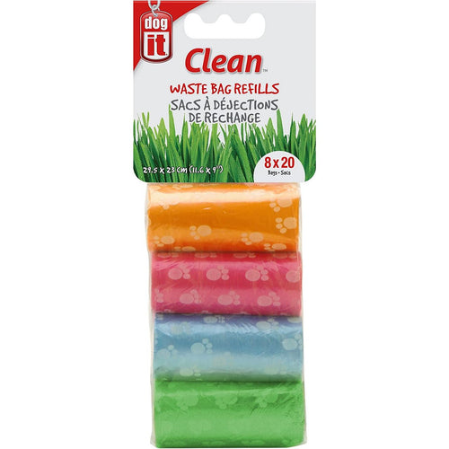 Dogit 8/20 Bags Waste Bag Refills