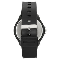 George Men's Casual Watch with Orange Round Dial and Black Resin Band EasyOptionXY LLC