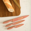 Just Feed Me by Jessie James Decker 5-Piece Knife Set, Terracotta Rose and Gold EasyOptionXY LLC