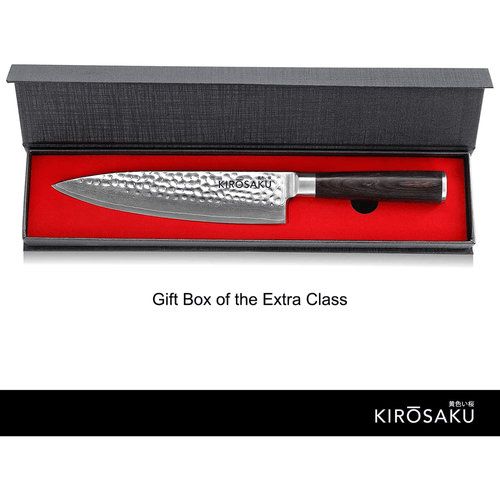 Kirosaku Premium Damascus Kitchen Knife 20cm - Extremely Sharp Kitchen Knife Made EasyOptionXY LLC