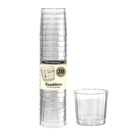 1 - Party Essentials 9.5" Serving Fork & Spoon Sets - Clear 12 Ct. EasyOptionXY LLC