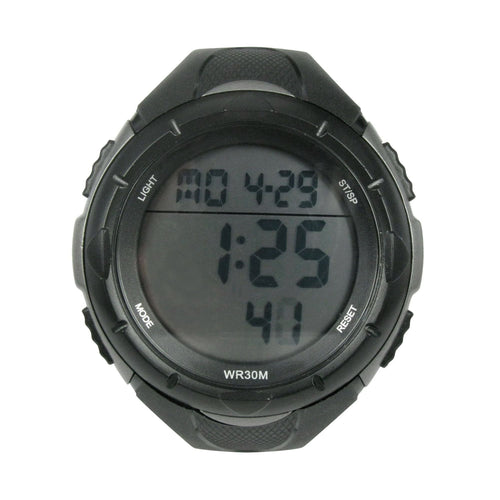 George Mens Digital Sport Wristwatch Plastic Strap EasyOptionXY LLC