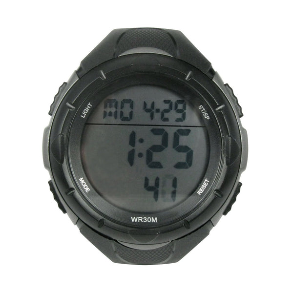 George Mens Digital Sport Wristwatch Plastic Strap EasyOptionXY LLC