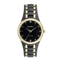 Elgin Adult Male Analog Watch in Black and Gold with Black Dial (FG8021) EasyOptionXY LLC
