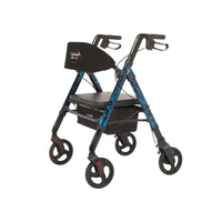Rhythm Healthcare REGAL - BARIATRIC ALUMINUM 4 WHEEL ROLLATOR WITH UNIVERSAL HEIGHT ADJUSTMENT RIO Medical Supplies