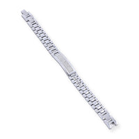 Elgin Adult Male Watch with Matching Bracelet Set in Silver with Gold Markers (FG180016SST) EasyOptionXY LLC