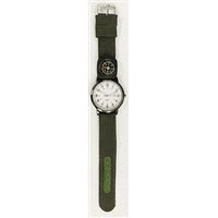 George Analog Unisex Watch in Green with Nylon Strap and Compass (4183Wmm) EasyOptionXY LLC