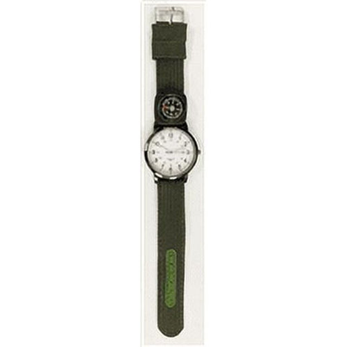 George Analog Unisex Watch in Green with Nylon Strap and Compass (4183Wmm) EasyOptionXY LLC