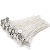FAGINEY 100 Pcs Eco Candle Wick, Low Smoke 3.1/3.9/ 4.7/5.5/5.9/7.9in Pre-Waxed & 100% Natural Cotton Core,for Candle Making,Versatile DIY Candles Wicks EasyOptionXY LLC