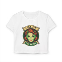 St Patricks Day Baby Tee Kiss Me Im Irish