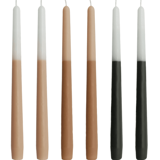 FCMSHAMD 10'' Bluebell Scented Taper Candles - Dripless (6 Pack) EasyOptionXY LLC