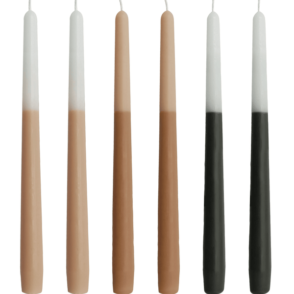 FCMSHAMD 10'' Bluebell Scented Taper Candles - Dripless (6 Pack) EasyOptionXY LLC