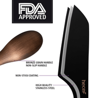 3pcs hecef Cheese Knife Set Retro Design Bronze Grain Multipurpose Stainless Steel Cheese Cutter Slicer with Gift Box EasyOptionXY LLC