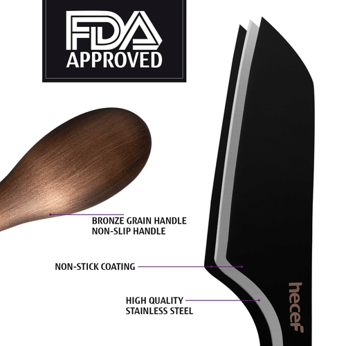 3pcs hecef Cheese Knife Set Retro Design Bronze Grain Multipurpose Stainless Steel Cheese Cutter Slicer with Gift Box EasyOptionXY LLC