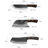 12pcs Butcher Knife Set Hand Forged chef knife Boning Knife With Sheath High Carbon Steel Carving Knife Fish Knife Chef Knife For Kitchen, Camping, BBQ EasyOptionXY LLC