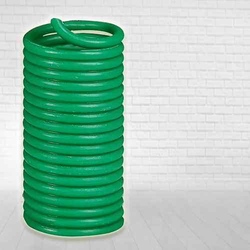 Eclipse -Candle by the 80 Hour Refill Pliable Beeswax Coil Pine-Scent Beehive Candle (20559RG) Green EasyOptionXY LLC