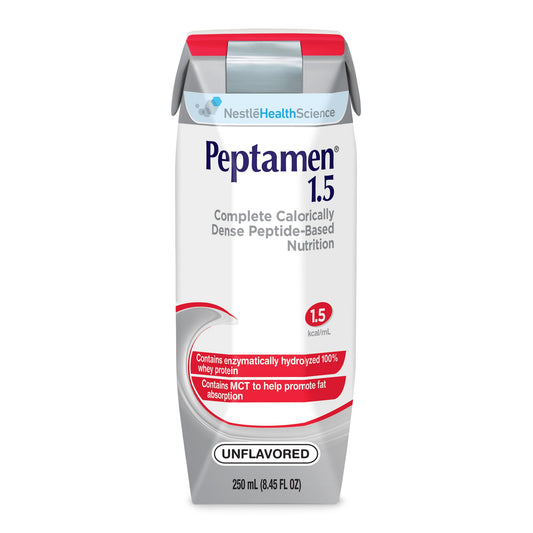 Nestle Peptamen 1.5 Tube Feeding Formula, 8.45-ounce Carton, 1 Case Of 24
