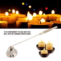Gupbes Candle Cover, Candle Snuffer,1Pcs Fashion Stainless Steel Bell Shaped Candle Snuffer Wick Trimmer Cover Hand Tool EasyOptionXY LLC