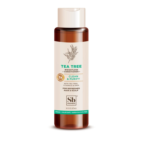 Soapbox Er, Weightless, Tea Tree, Clean & Purify 16 Fl Oz