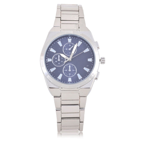George Adult Male Analog Watch in Silver and Blue Dial One Size (42030WMM) EasyOptionXY LLC