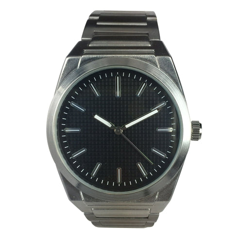 George Men's Analog Casual Wristwatch with Stainless Steel Band EasyOptionXY LLC