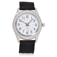 George Analog Unisex Watch in Silver with Black Sport Strap (GENWM1252M1) EasyOptionXY LLC