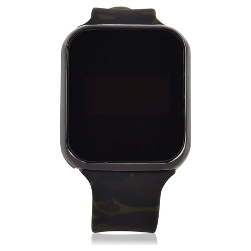 George Adult Male Silicone Wristwatch in Color Gun Metal (4026WMM) EasyOptionXY LLC