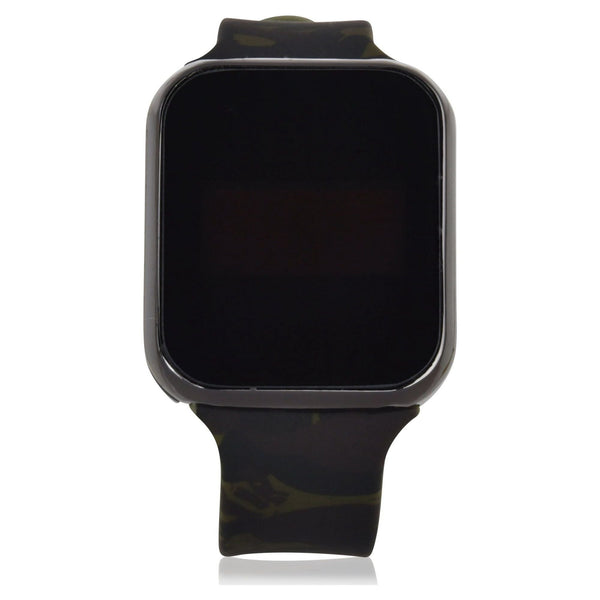 George Adult Male Silicone Wristwatch in Color Gun Metal (4026WMM) EasyOptionXY LLC