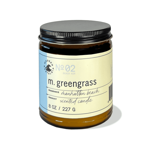 M. GREENGRASS 8 OZ JAR CANDLE - MANHATTAN BEACH EasyOptionXY LLC