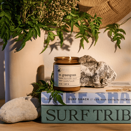 M. GREENGRASS 8 OZ JAR CANDLE - MANHATTAN BEACH EasyOptionXY LLC