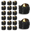 Halloween Decoration Candles Light 12-Pack ,Black Tears LED Candle Tea Light EasyOptionXY LLC