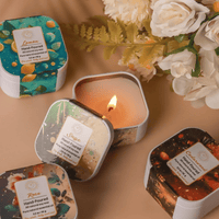 HiHas 8PCS Square-Shaped Scented Candle Gift Set, Soy Wax Jar Candles for Housewarming Gift, Unique Bulk Candles for Home Scented EasyOptionXY LLC