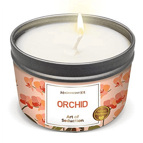 Magnificent 101 Orchid 6oz Natural Soy Aromatherapy Intention Candle EasyOptionXY LLC