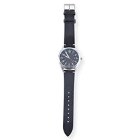 George Adult Male Analog Watch in Black and Silver Case (42033WMM) EasyOptionXY LLC
