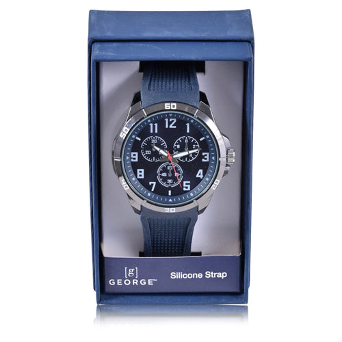 George Adult Male Analog Watch with Navy Sport Dial in One Size (42036WMM) EasyOptionXY LLC