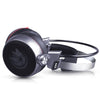 Luxury Proffesional Studio Gaming PC Headphones With LED Lights In Modern Luxury Metal Design For Gamers and DJ