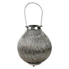 18.5" Urban Life Contemporary Silver Tea Light Candle Holder Lantern EasyOptionXY LLC