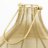 DecMode Gold Outdoor Hanging Lantern EasyOptionXY LLC