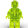 Set of 12 Transparent Brick Figures – Clear Brick Figures (Adult Builds & Display-Grade)