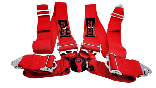 SPDZ1 X BallFix 4 Point 3" Seat Belt Safety Harness