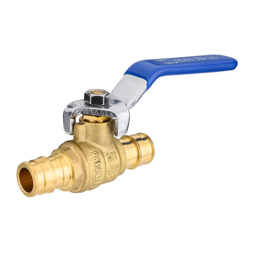 1/2" PEX Expansion Ball Valve, Blue (Lead Free) Plumbingsell