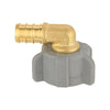 PEX-B Crimp 1/2" PEX X 7/8" Female NPT Swivel Elbow (Lead Free) Plumbingsell
