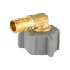 30 Pcs PEX-B Crimp 1/2" PEX X 7/8" Female NPT Swivel Elbow (Lead Free)
