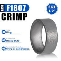 PEX Copper Rings 1/2" (100)