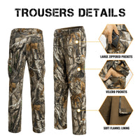 Hunting Gear Suit For Men Camouflage Windproof Jacket