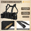 Votagoo Tactical Chest Rig with 5.56/7.62 Magazine Pouches & Detachable MOLLE System