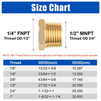 30 Pcs 3/8" M x 1/2" F NPT Connector