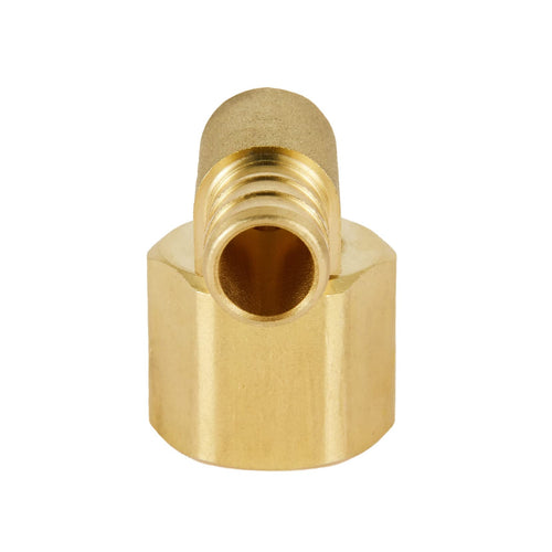 30 Pcs PEX-B Crimp 1/2" PEX x 1/2" Female NPT Metal Swivel Elbow (Lead Free)