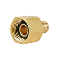 30 Pcs PEX-B Crimp 1/2" PEX x 1/2" Female NPT Brass Swivel Adapter (Lead Free)