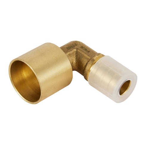 PEX A Expansion 1/2" PEX x 3/4" Female Sweat F1960Elbow (Lead Free) Plumbingsell